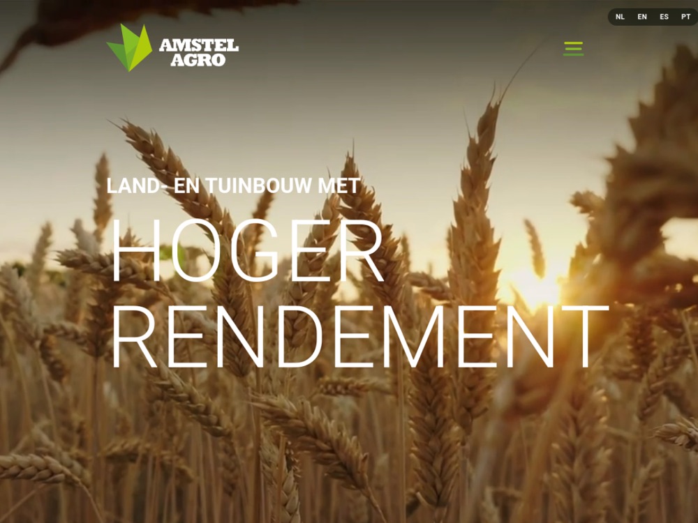 Amstel Agro website