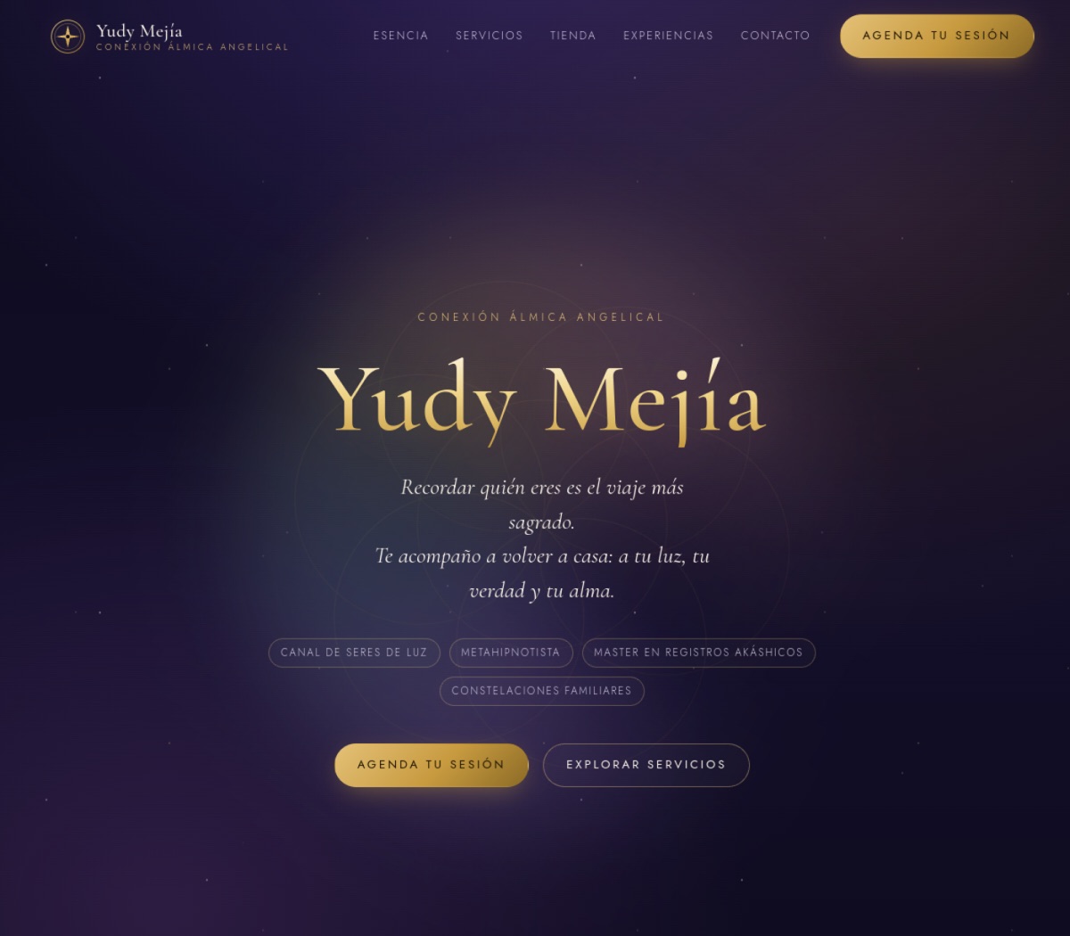 Yudy Mejía website